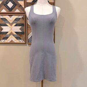 ALO Yoga Alosoft Head Start Dress Fog Small